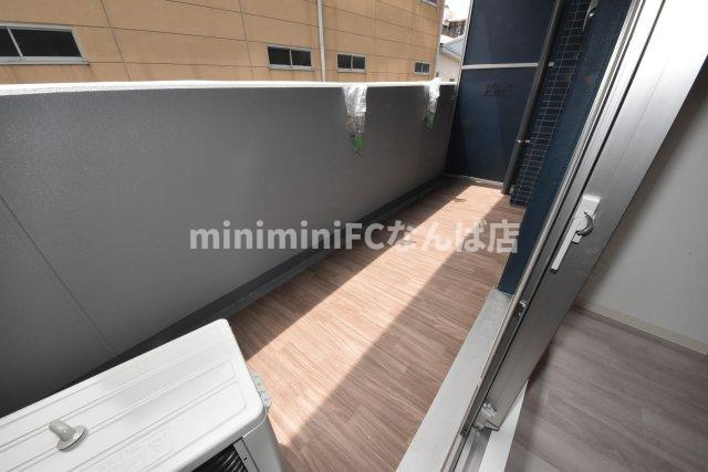 プレサンスドームシティコレーレのバルコニー