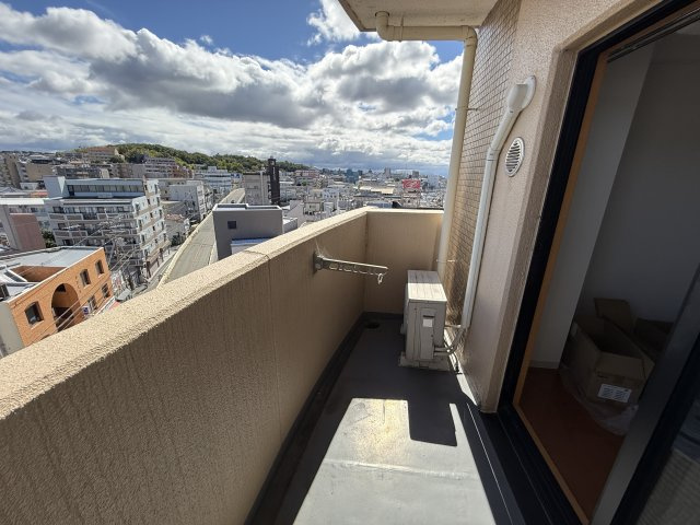 ウインズコート石橋のバルコニー