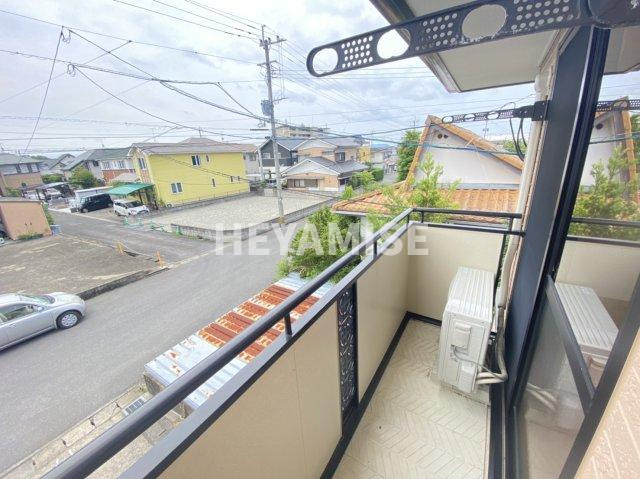 ミレニアム2000 B棟のバルコニー