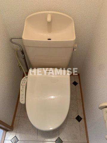 ミレニアムスクウェアA棟のトイレ|※室内画像は別号室のもの