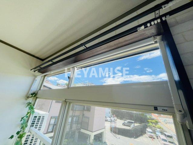 ラ・シエル緑が丘のバルコニー