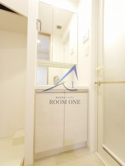 クレイシア月島の洗面所|洗面台です。