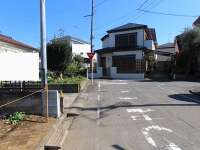 【前面道路含む現地写真】 | 川越市かすみ野売地