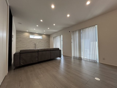 【居間・リビング】 | 近江八幡市若宮町 | 家族との時間、自分の時間共に大切にできる空間がここにあります。