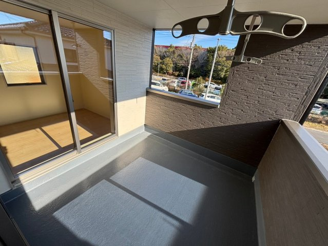 三郷市　早稲田7丁目　新築戸建　全1棟のバルコニー|施工例です