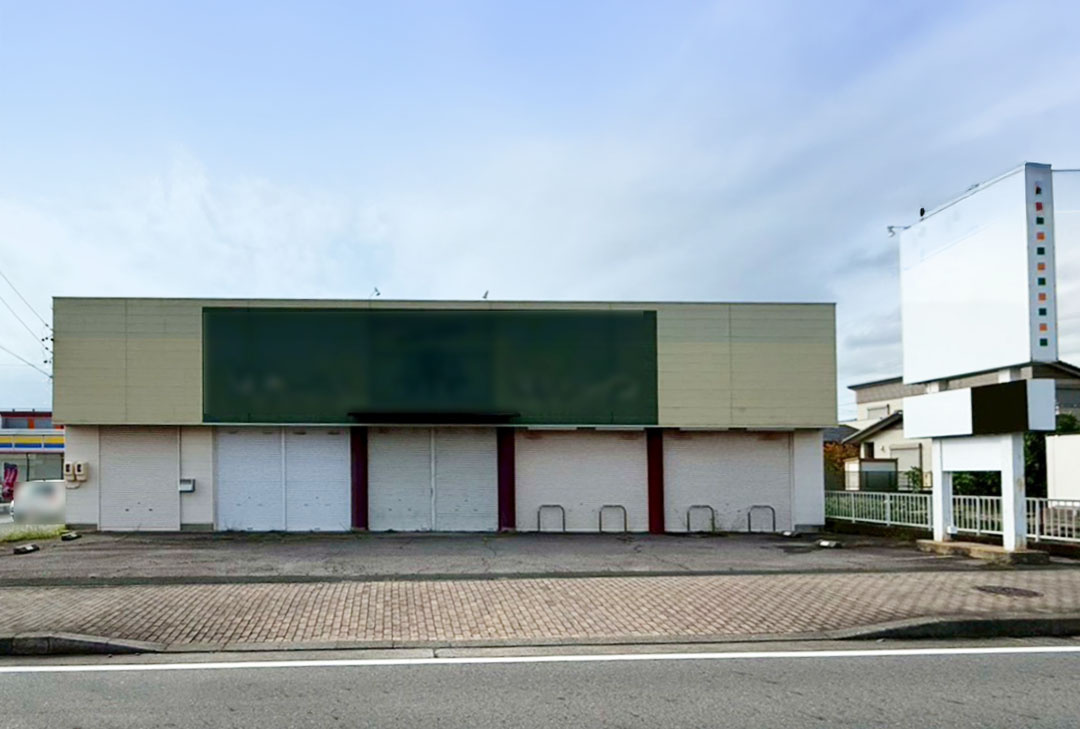 蒲郡市八百富町3丁目　貸店舗の外観