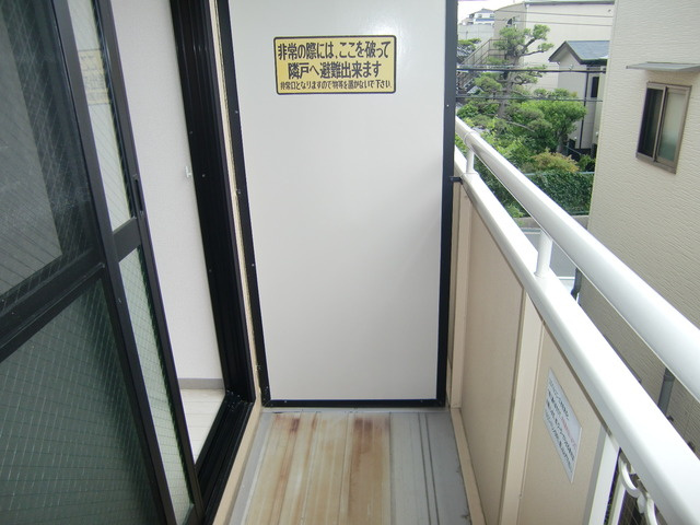 イーストハイツ甲南のバルコニー