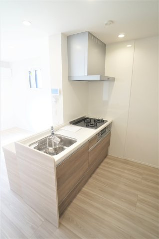 習志野市谷津７丁目のアパートのキッチン