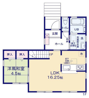 【間取り】 | 蓮田市椿山４丁目　新築分譲住宅