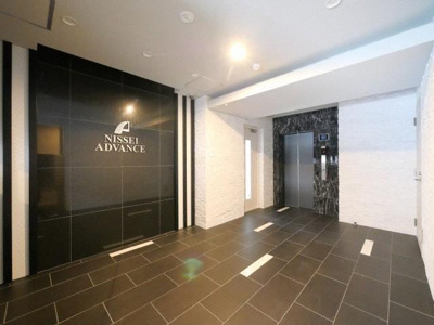 【エントランス】 | アドバンス天王寺南パキラ | ゆとりのあるエントランスです