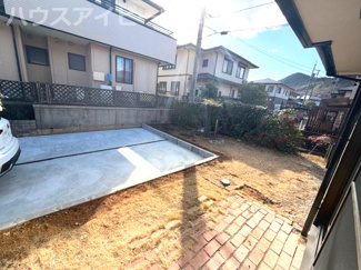 【庭】 | 岐阜市日野南！積水ハウス施工の中古住宅！軽量鉄骨造2階建て！お庭付き・お車並列2台可能！ | 岐阜市日野南！積水ハウス施工の中古住宅！軽量鉄骨造2階建て！お庭付き・お車並列2台可能！