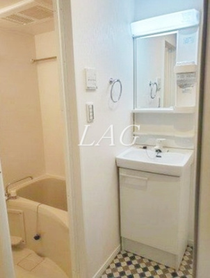 【洗面所】 | ハレアカラ板橋稲荷台 | 洗面台です。