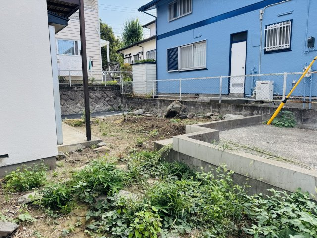 八王子市　北野台　中古戸建ての庭|～ガーデニングなども楽しめる庭付き～