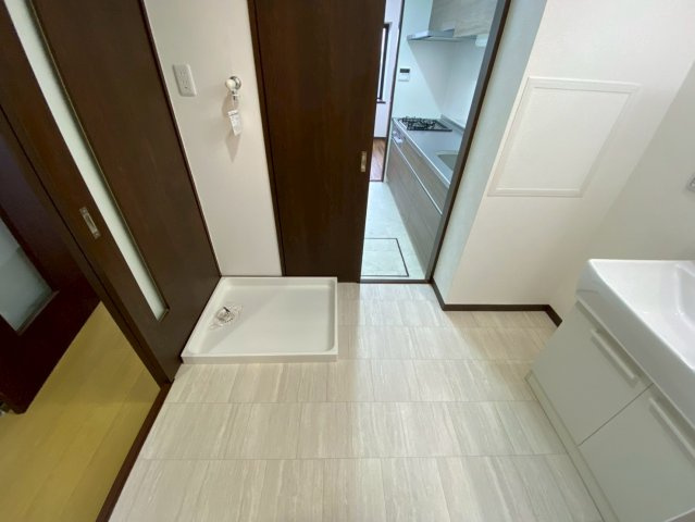 パークシティ水野B棟の洗面所