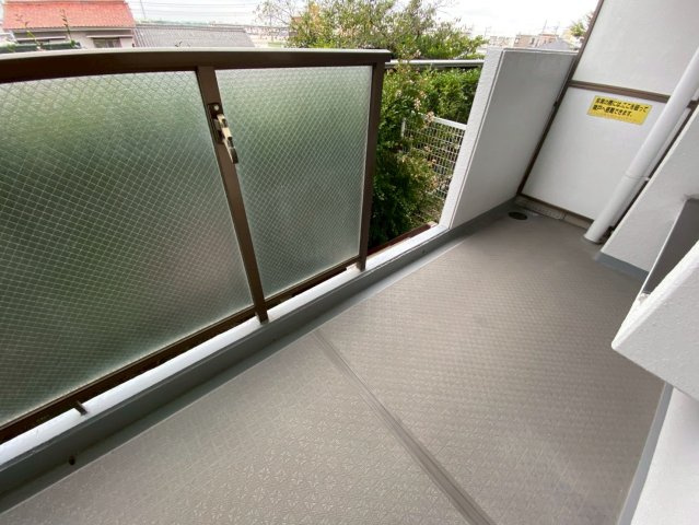パークシティ水野B棟のバルコニー