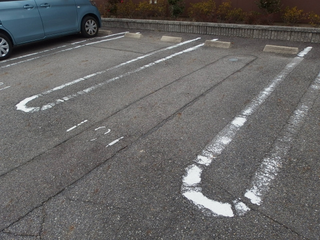 サンタドリームの駐車場