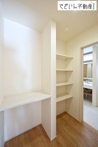 【収納】 | blooming garden行田市富士見町2丁目2期　【平屋】新築住宅 | ≪1号棟≫暮らし心地を大きく左右する収納を、適材適所に配置し使い勝手を考慮してあります。空間を余すところなく有効利用した収納は生活空間をより上質なものにしてくれるでしょう。
現地(2026年1月撮影)