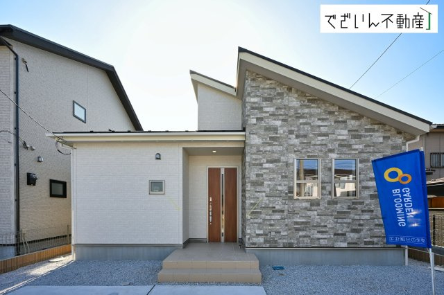 【外観】 | blooming garden行田市富士見町2丁目2期　【平屋】新築住宅 | ≪1号棟≫
現地(2026年1月撮影)