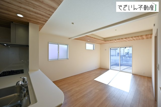 【居間・リビング】 | blooming garden行田市富士見町2丁目2期　【平屋】新築住宅 | ≪1号棟≫
現地(2026年1月撮影)