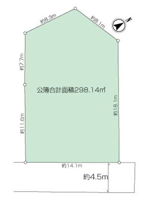 ～建築条件なし～坂本町三丁目土地の画像