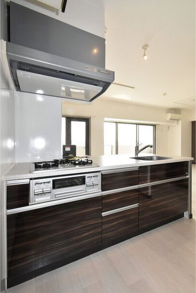 茶屋ヶ坂ライズのキッチン