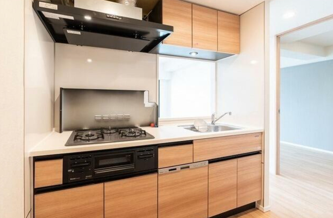 市谷台町坂フロントのキッチン