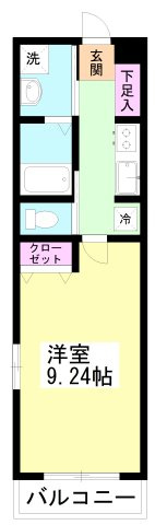 ディアコート津田沼の間取り