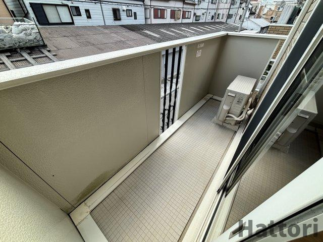 セレッソ　B棟のバルコニー