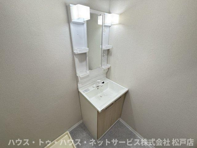 プランドール松戸の洗面所