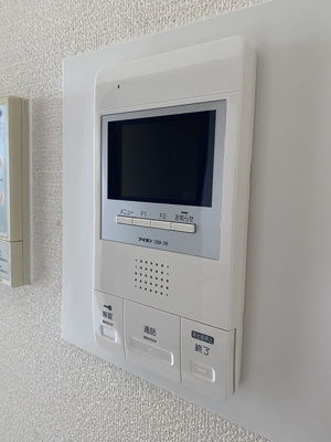 【セキュリティ】 | ドムール長居南館  | 安心モニター付きインターホンです！