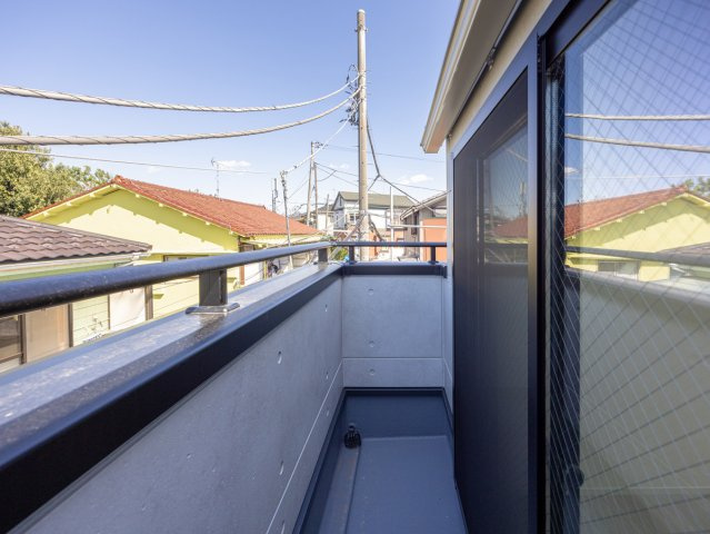 中野区若宮3丁目　角地×駅チカ　限定1棟のバルコニー