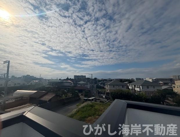 藤沢市本鵠沼５丁目　新築戸建　全６棟の展望|ルーフバルコニーからの眺望