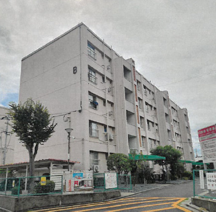 下板橋住宅B棟の外観