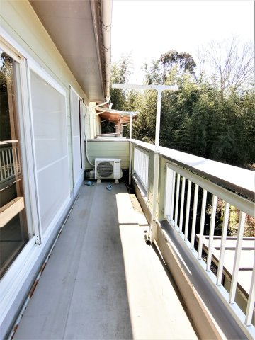 山武市白幡売り戸建のバルコニー