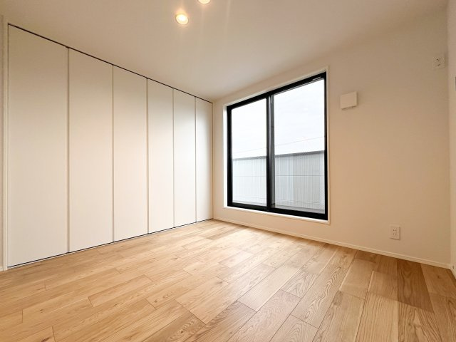 新築分譲［ミラクラス五本木Ⅱ］のその他|５．３帖居室（２０２５年１０月撮影）