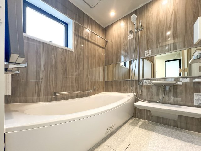 新築分譲［ミラクラス五本木Ⅱ］の浴室|風呂（２０２５年１０月撮影）