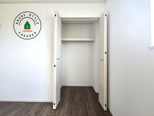 福岡市東区美和台5丁目第1-2棟(B号棟)の収納|収納には困りません。