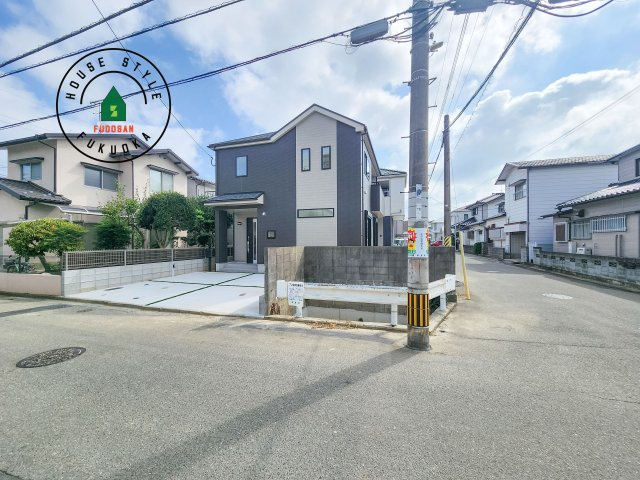 糟屋郡新宮町夜臼3丁目第1-1棟(A号棟)の前面道路含む現地写真|見学の時間などお気軽にお問い合わせ下さい。