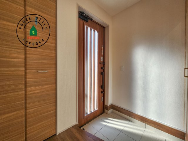 福岡市東区美和台3丁目第1-2棟（2号棟）の防犯設備|二重ロックでしっかり防犯対策ができます。