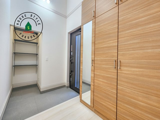 福岡市東区美和台3丁目第1-2棟（1号棟）の防犯設備|二重ロックでしっかり防犯対策ができます。