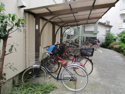 【その他共用部分】 | ヒロトモハイツ | 駐輪場です