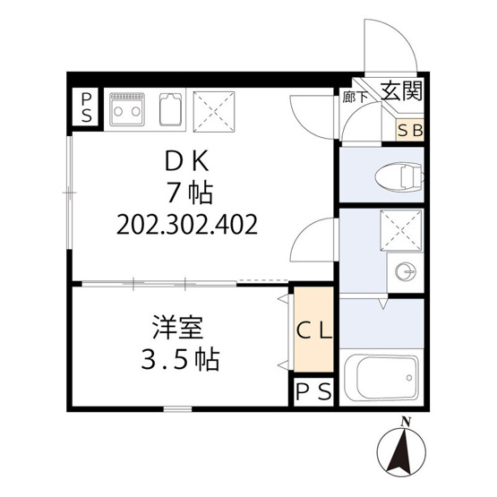 【間取り】 | グラシア・ベイ大森