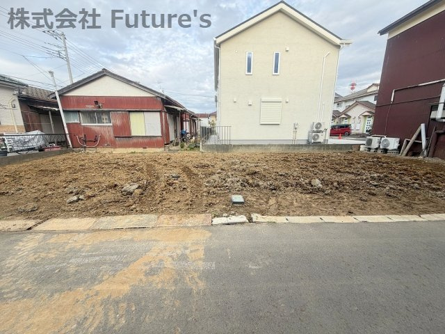 三郷市新和2丁目　建築条件無し売地　全1区画の外観|現地の写真になります。