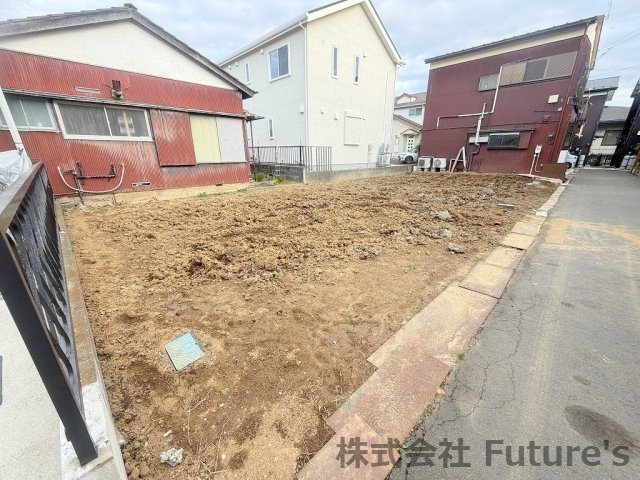三郷市新和2丁目　建築条件無し売地　全1区画の外観|現地の写真になります。