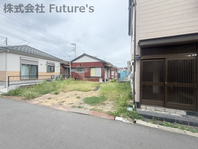 三郷市新和2丁目　建築条件無し売地　全1区画の外観|現地の写真になります。