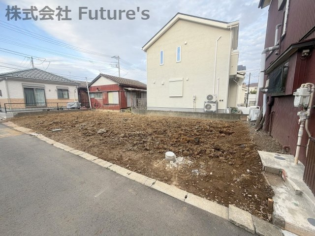 三郷市新和2丁目　建築条件無し売地　全1区画の外観|現地の写真になります。