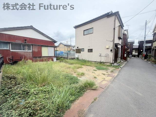 三郷市新和2丁目　建築条件無し売地　全1区画の外観|現地の写真になります。