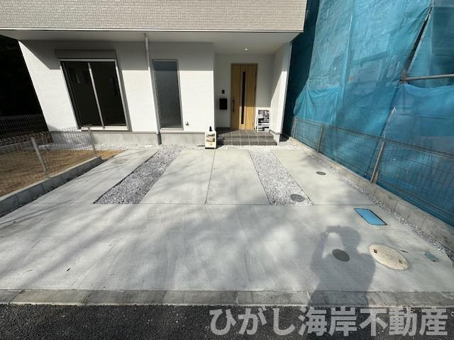 茅ヶ崎市円蔵　新築戸建　全2棟の駐車場|駐車スペース