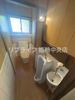 【設備】 | 野里戸建 | 洗濯機置き場