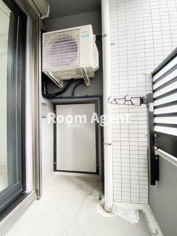 ヒルズ桜山のバルコニー